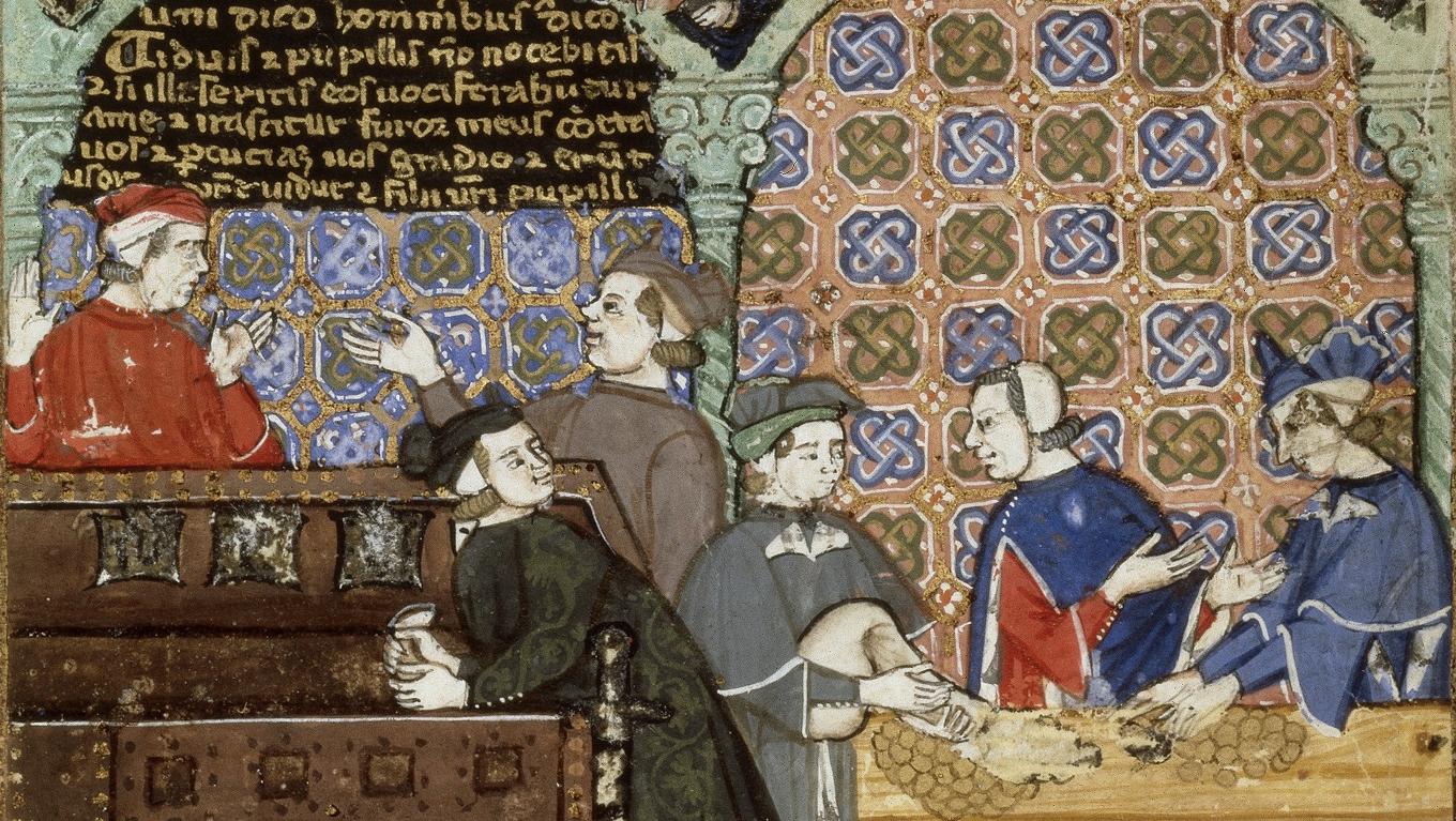 Várias pessoas fazem câmbios de moeda