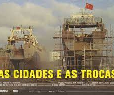 Cartaz filme "As cidades e as trocas" de Luísa Homem e Pedro Pinho