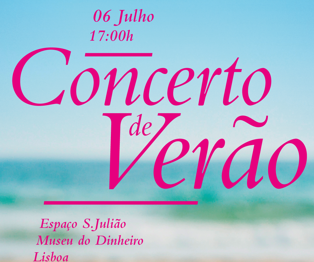 Cartaz concerto de verão