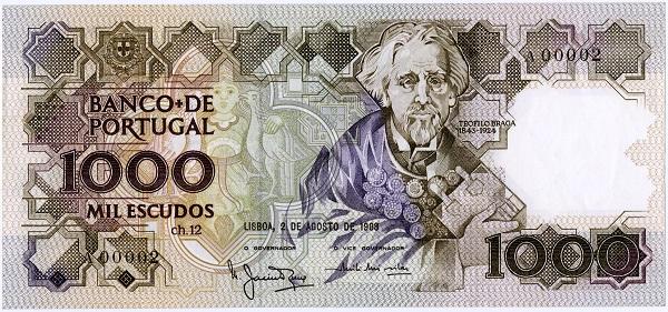 1000 escudos  