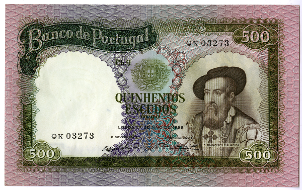 500 escudos  