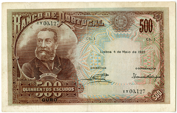 500 escudos