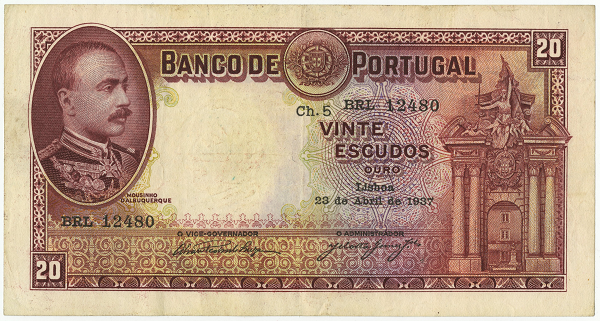 20 escudos