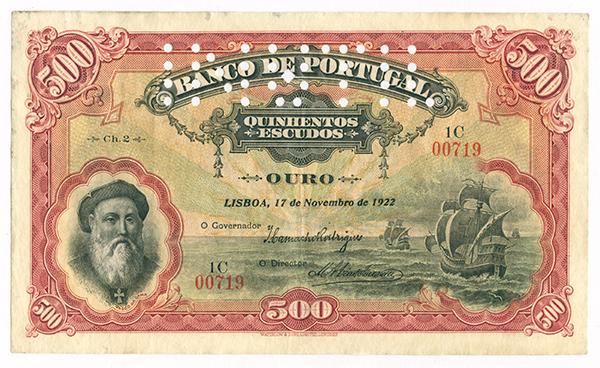 500 escudos  