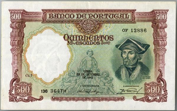 500 escudos  